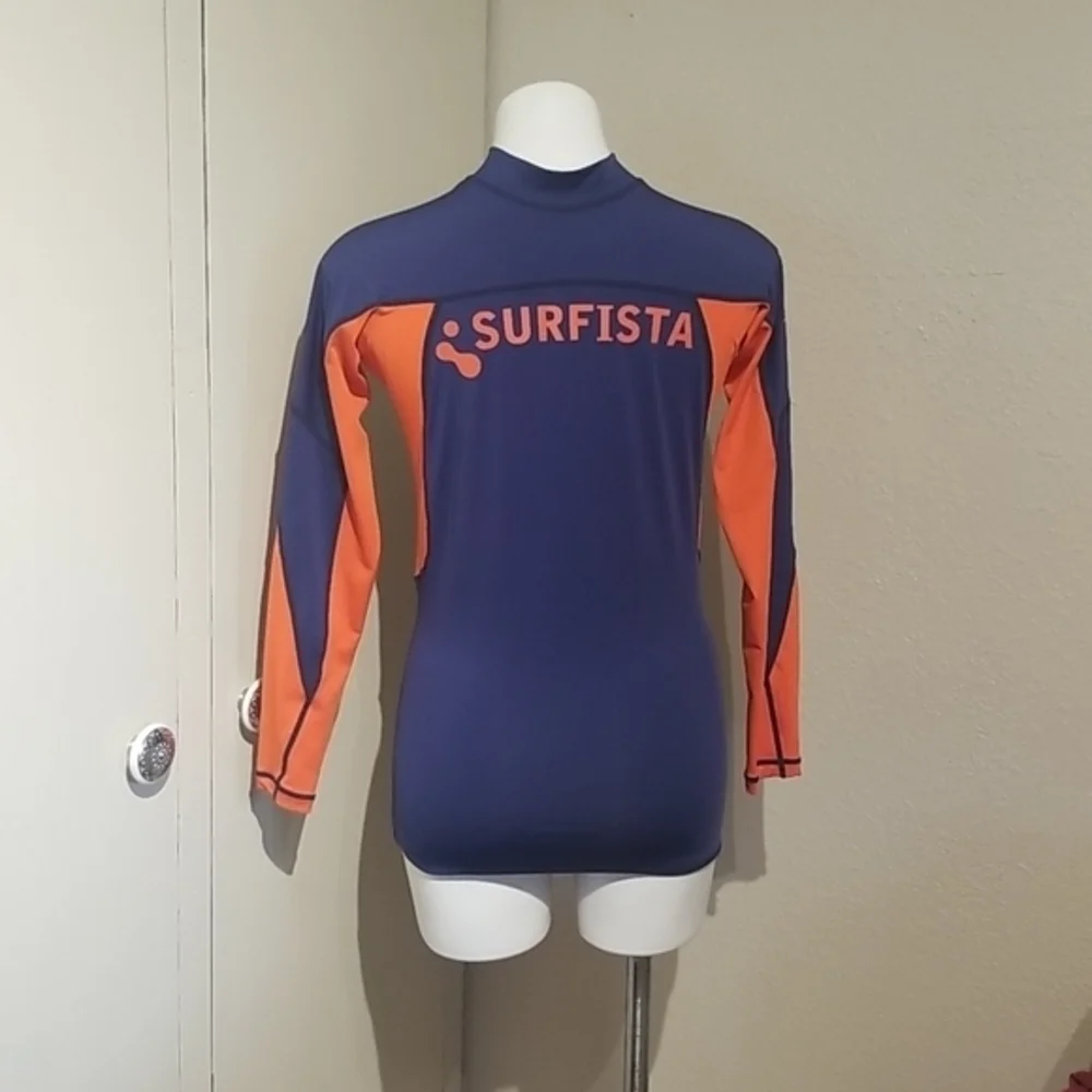 Tesla surfista rash guard shirt med